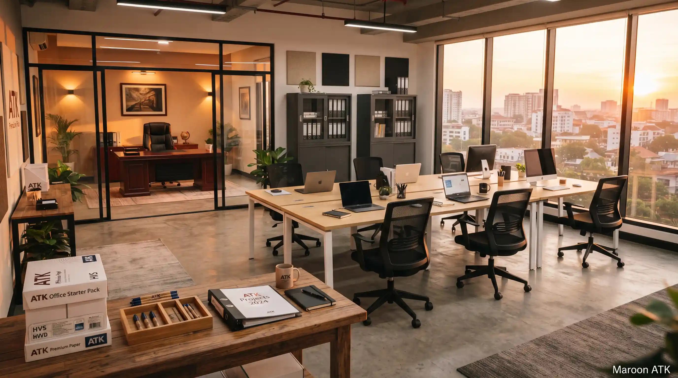 Paket Smart Meeting Room MAROON ATK