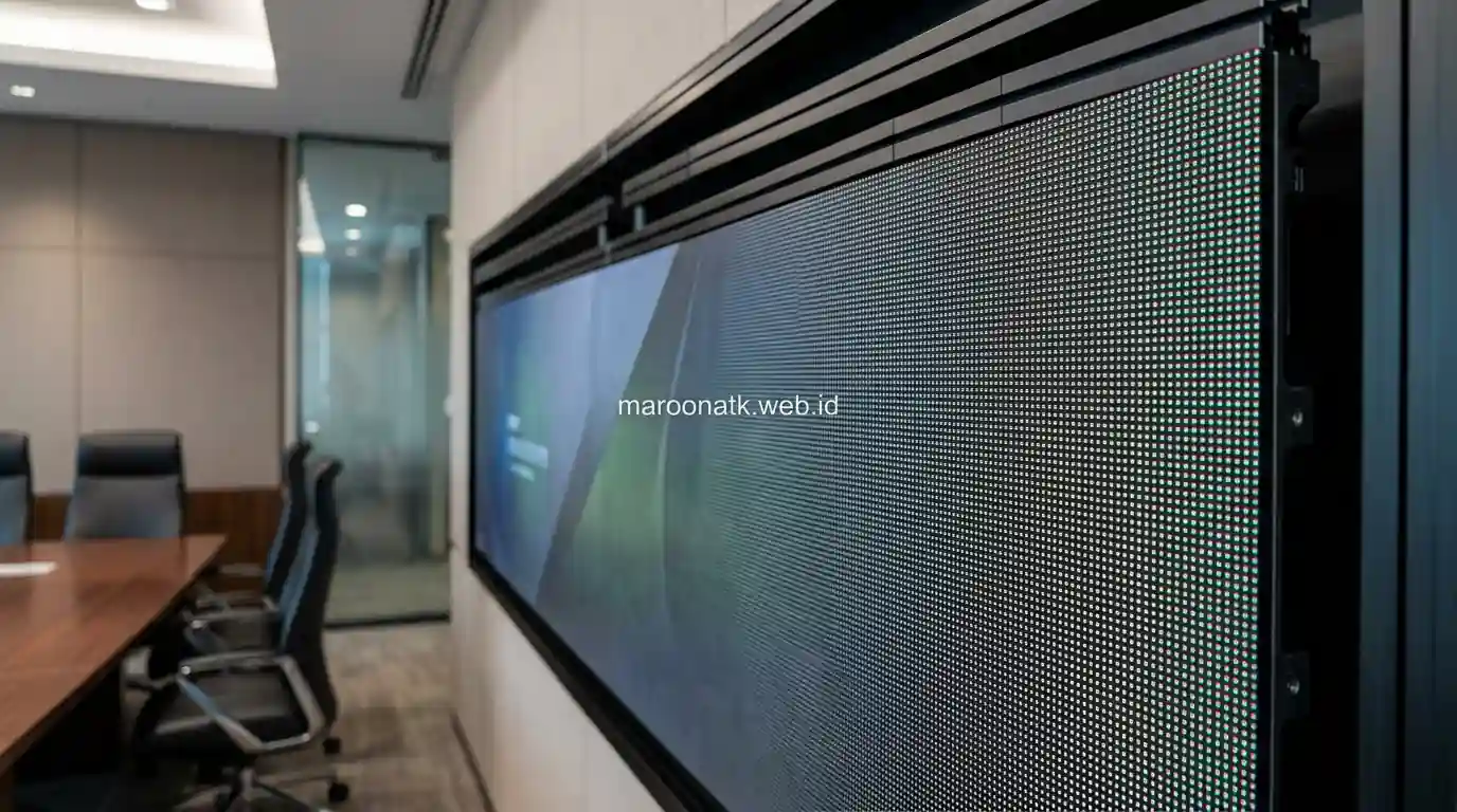 Inspirasi Penggunaan Videotron LED untuk Meeting Room Skala Besar
