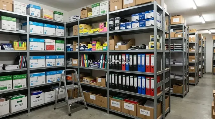 Stok ATK Kantor yang Perlu Dikendalikan untuk Menghindari Pemborosan