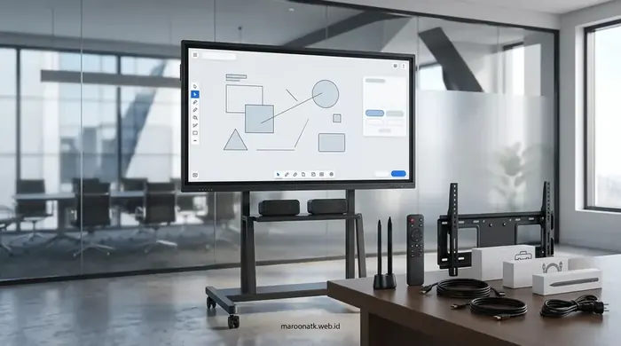 Interactive Flat Panel dan Aksesori Original untuk Pengadaan Institusi